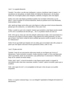 La segunda dimensión 