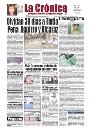 La Crónica 15 de octubre 2013