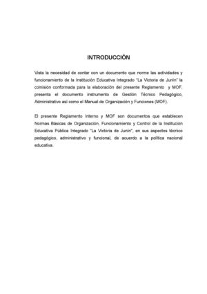 REGLAMENTO INTERNO LVJ