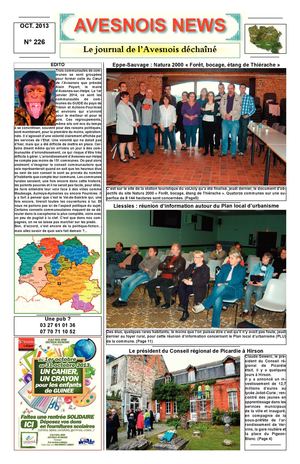 AVESNOIS NEWS N° 226
