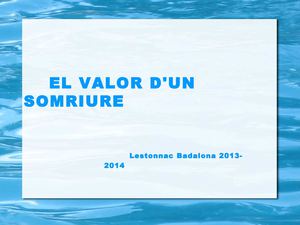 El valor d'un somriure