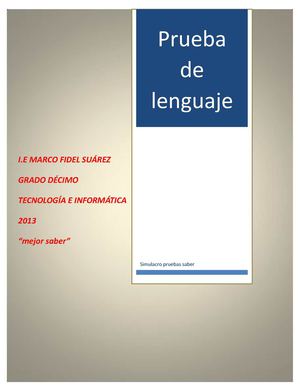 prueba saber y respuestas