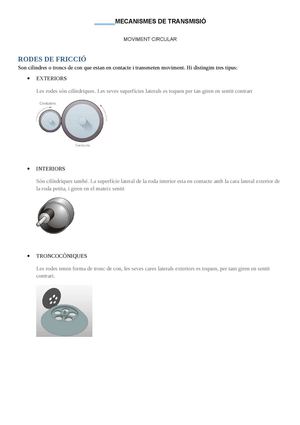mecanismes de transmisió