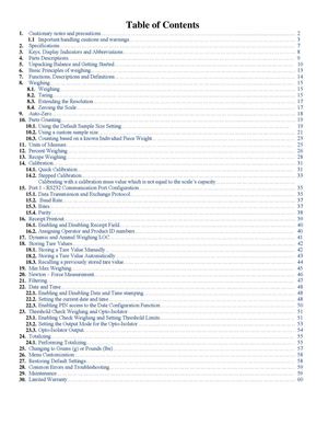 Torbal Washdown Balances