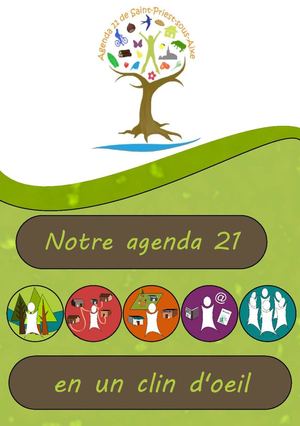 Notre agenda 21 en un clin d'oeil