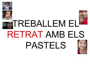 Treballem el retrat amb pastels