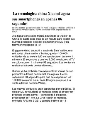 NOTICIA TECNOLOGICA