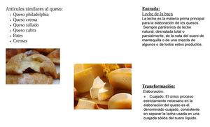 Triptico del queso