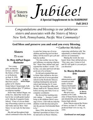 Jubilee! Fall 2013
