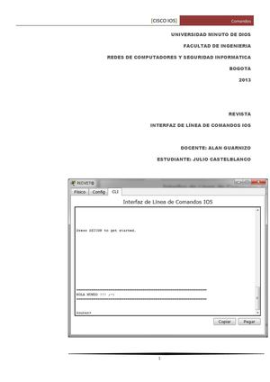 REVISTA CONSOLA DE COMANDOS IOS