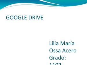 GOOGLE DRIVE