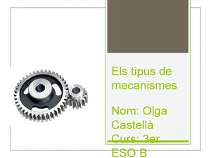 Los mecanismos