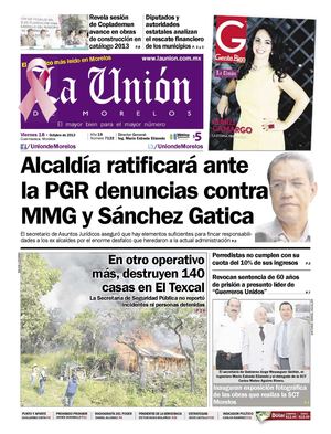 La Unión de Morelos 18 Octubre 2013