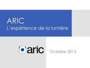 Présentation ARIC et CGDV