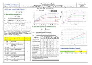 Fondations profandes