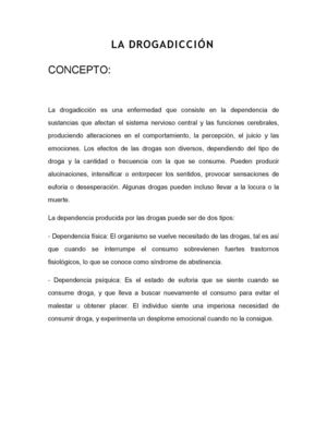 Drogadiccion 