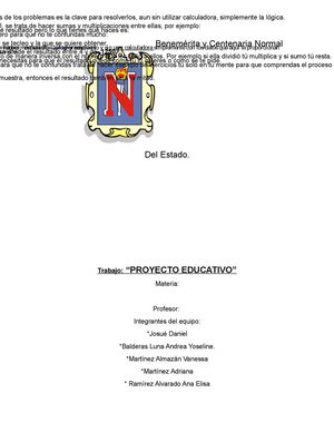 "MULTIPLICAR O DIVIDIR"