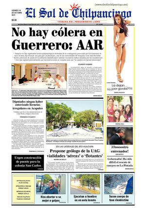 El Sol de Chilpancingo 18 Octubre 2013