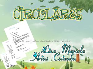 Que son las Circulares como documento
