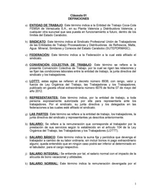 Convencion Colectiva de Trabajo 2013-2015