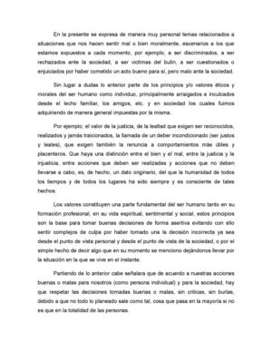 Informe-Juicio Moral,Problemas Éticos.