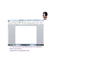 COMO GUARDAR UN DOCUMENTO EN WORD