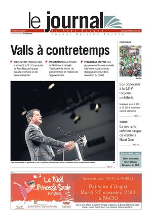 Le Journal du Pays Basque 20121030