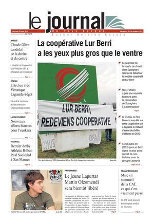 Le Journal du Pays Basque 20130220