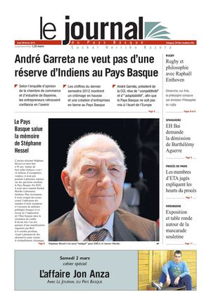 Le Journal du Pays Basque 20130228