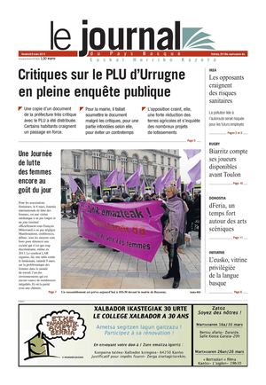 Le Journal du Pays Basque 20130308
