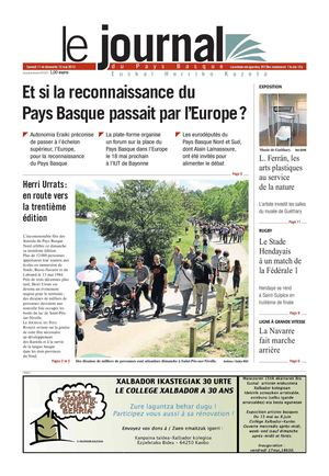 Le Journal du Pays Basque 20130511
