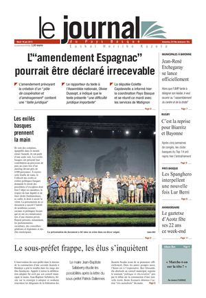 Le Journal du Pays Basque 20130618