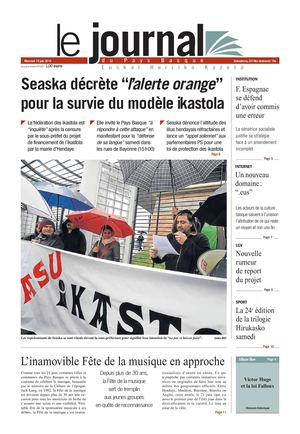 Le Journal du Pays Basque 20130619