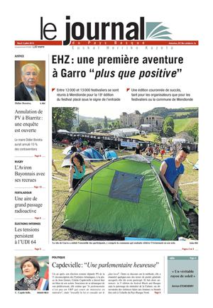 Le Journal du Pays Basque 20130702