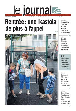 Le Journal du Pays Basque 20130904