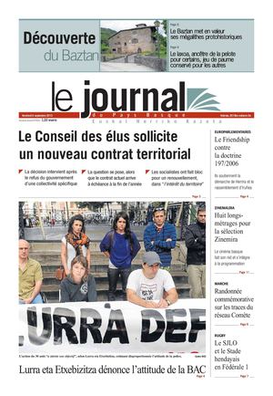 Le Journal du Pays Basque 20130906