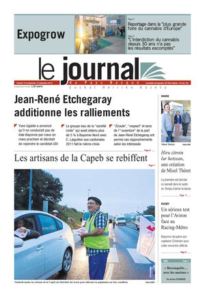 Le Journal du Pays Basque 20130914