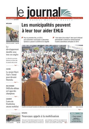 Le Journal du Pays Basque 20130919