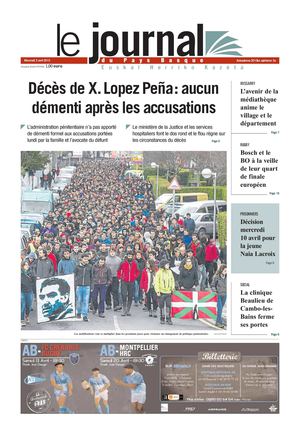 Le Journal du Pays Basque 20130403