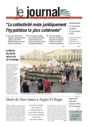 Le Journal du Pays Basque 20130621