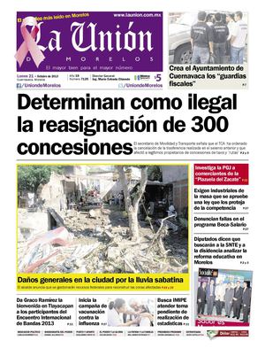 La Unión de Morelos 21 Octubre 2013