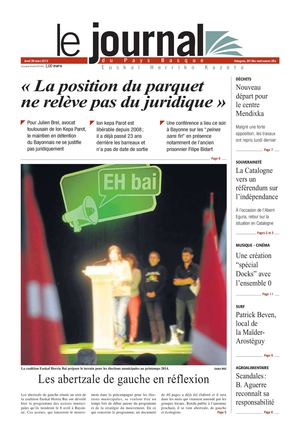 Le Journal du Pays Basque 20130328