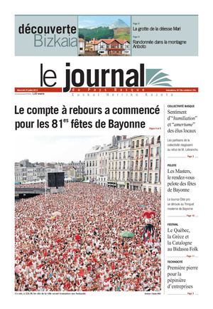 Le Journal du Pays Basque 20130724
