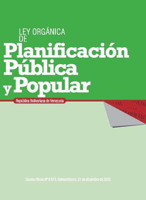 Ley Orgánica de Planificación Pública y Popular
