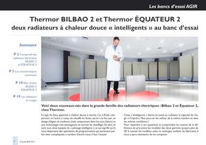 Bancs d'essais entre deux appareils de chauffage performants