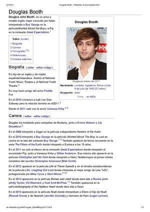 DOUGLAS BOOTH
