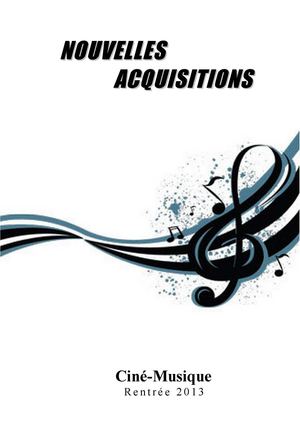 Catalogue des nouveautés CD