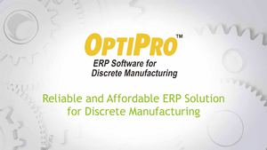 Discrete Manufacturing ERP Software