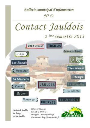 Contact Jauldois n°42