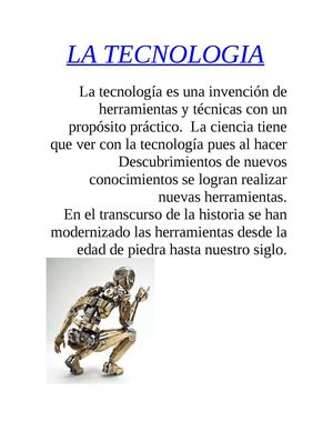 La Tecnologia